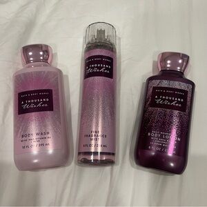 Bath & Body Works A Thousand Wishes Gift Set